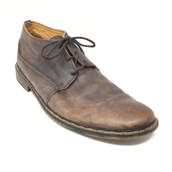 Men\'s John Varvatos Italy Casual Chukka Boots Shoes Size 13 Brown Leather main image 8